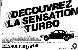 Publicit pour la 18 Turbo, 1980.